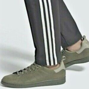 Adidas Stan Smith Olive Green Leather Sneakers size 8